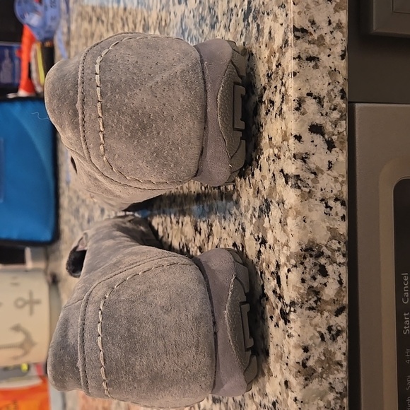 SKECHERS BIKERS TRAFFIC CASUAL WALKING SNEAKERS. SIZE 10. GREY. - Picture 9 of 13